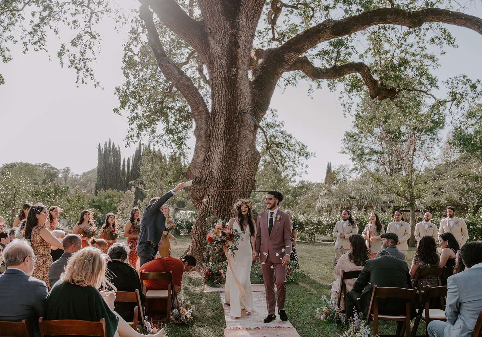 Beautiful Wedding at Campovida, Hopland, CA