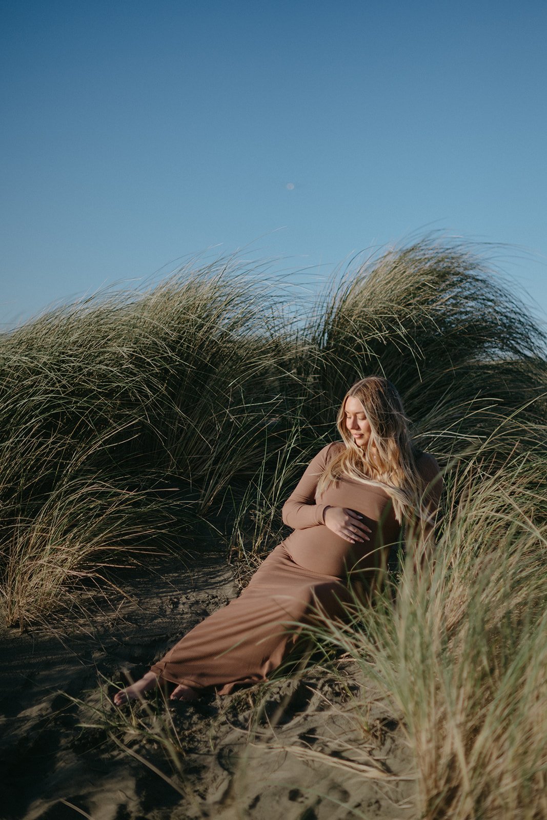 Playful Beach Maternity Session at Ocean Beach, SF