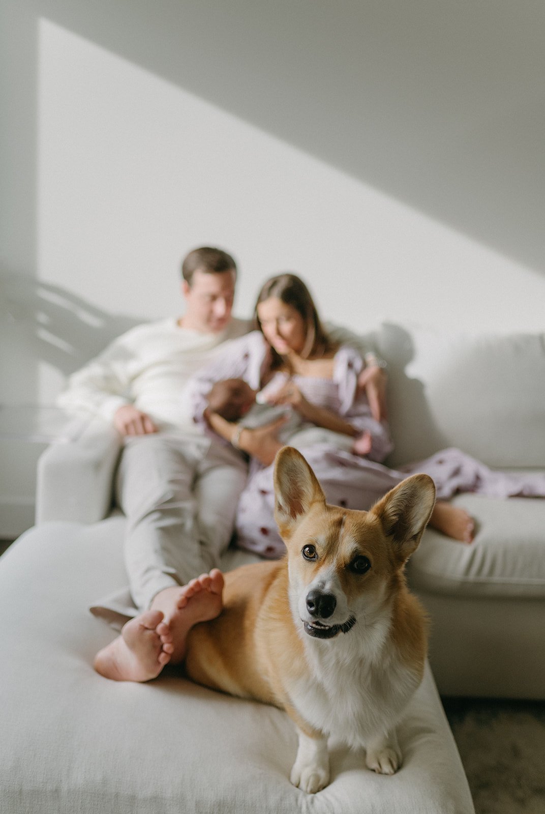 Relaxed and Casual In-Home Newborn Session