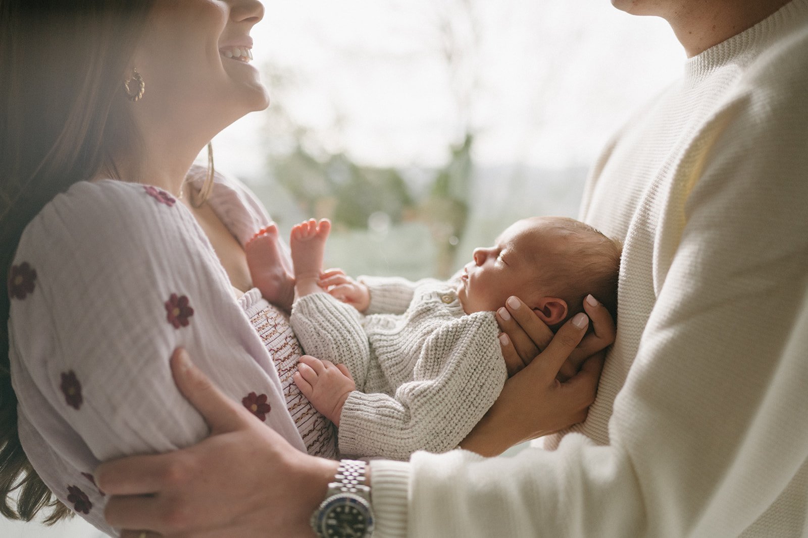 Relaxed and Casual In-Home Newborn Session