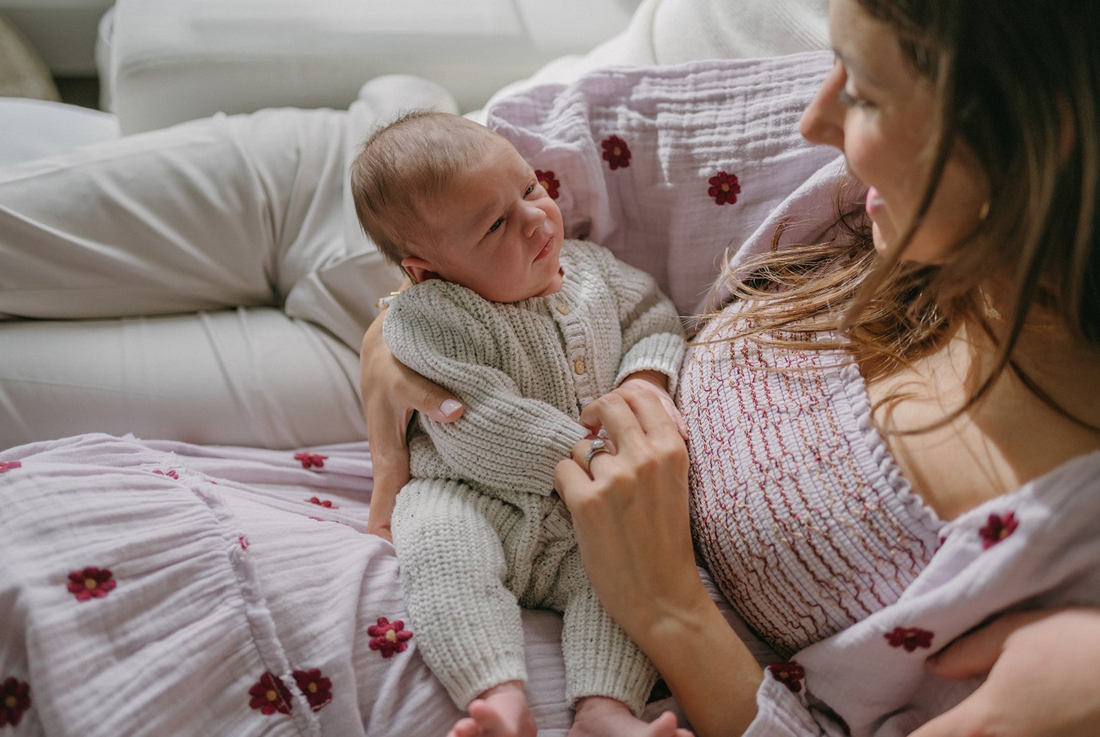 Relaxed and Casual In-Home Newborn Session