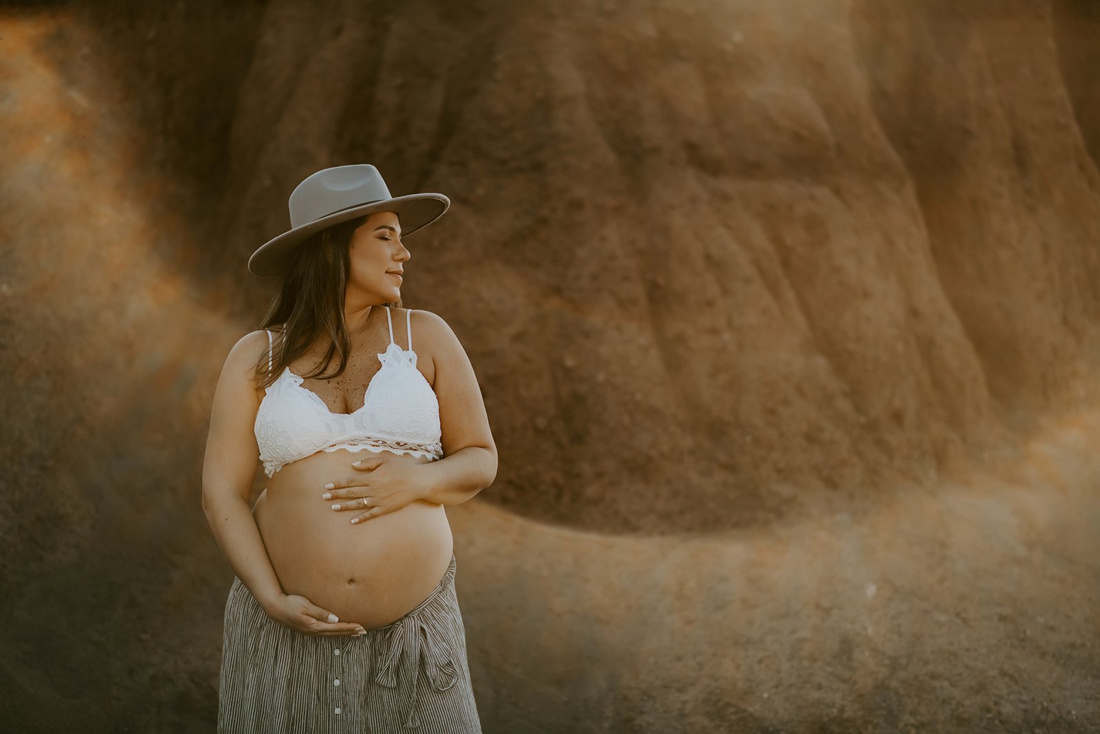 Playful Beach Maternity Session at Rodeo Beach