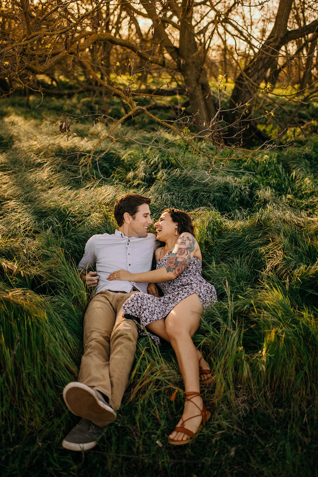 Fun &amp; Playful Outdoor Engagement Session