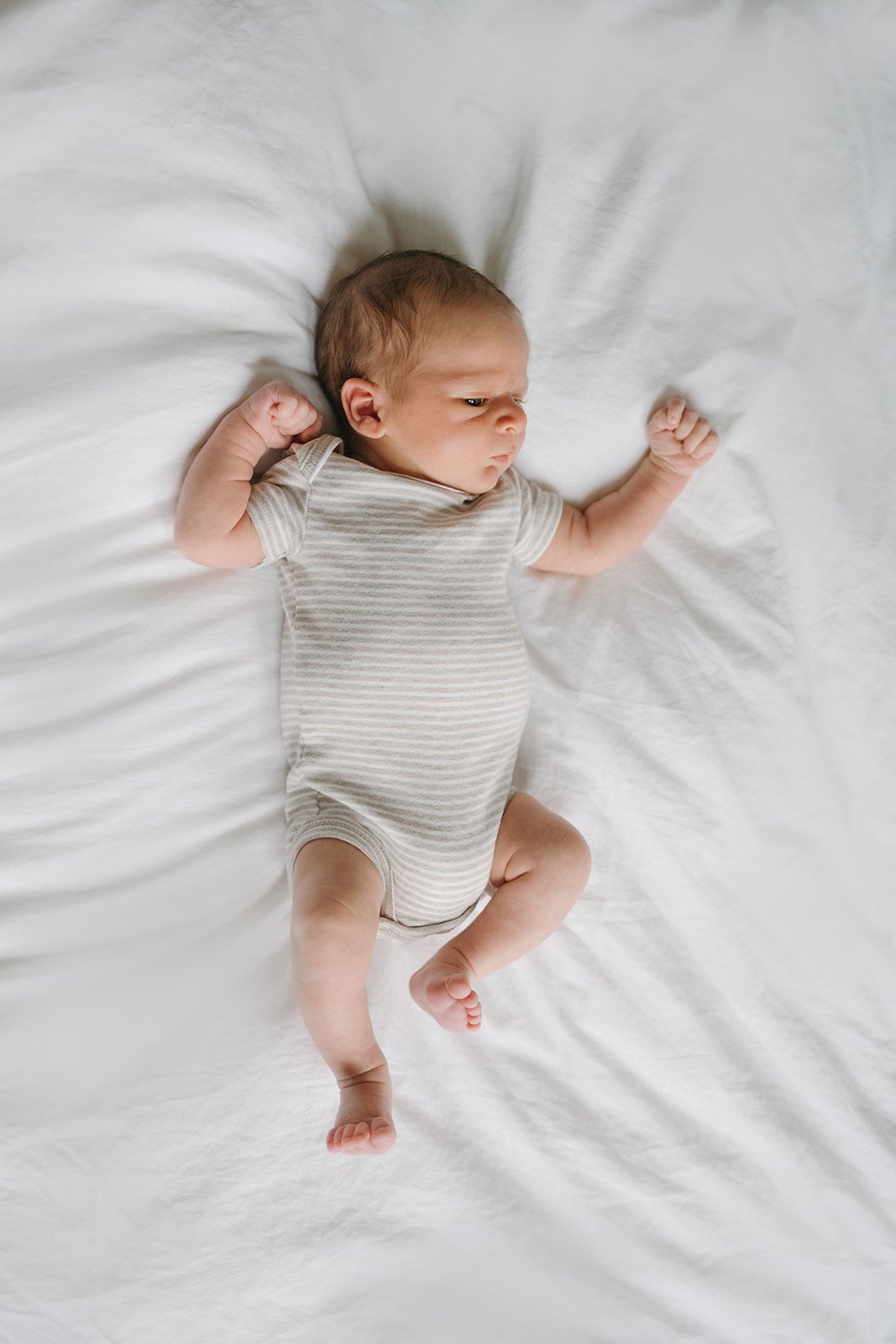 Playful Lifestyle In-Home Newborn Session in Marin County