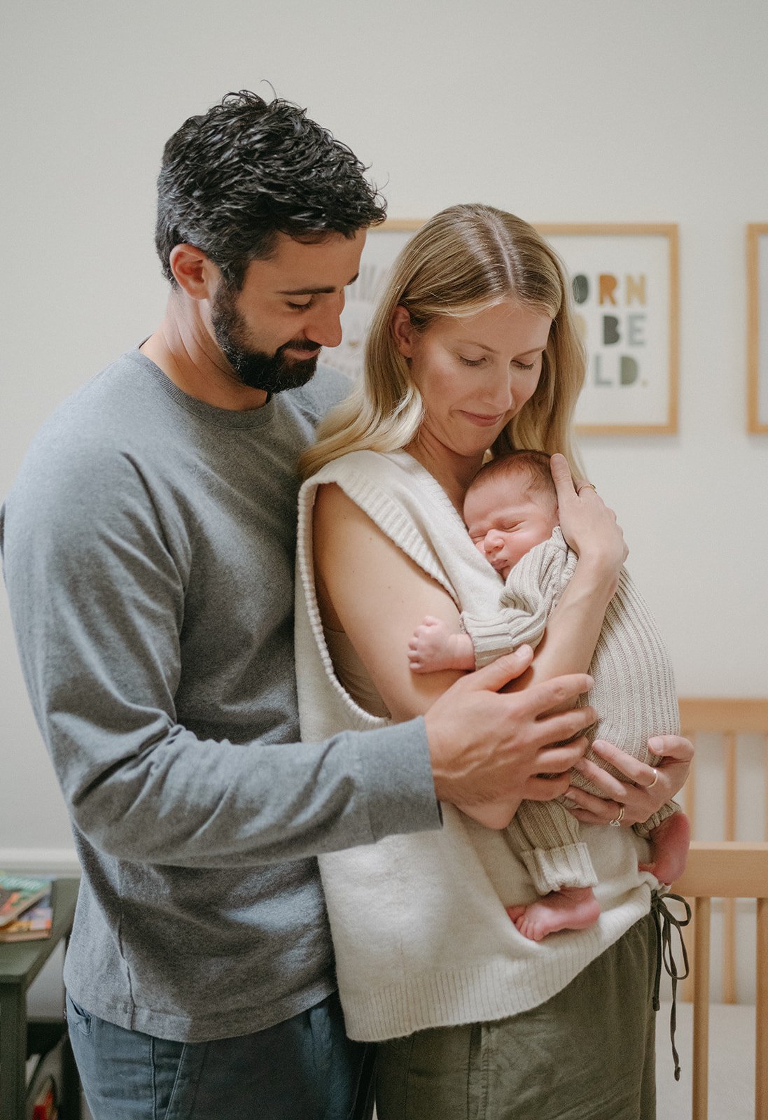 Playful Lifestyle In-Home Newborn Session in Marin County