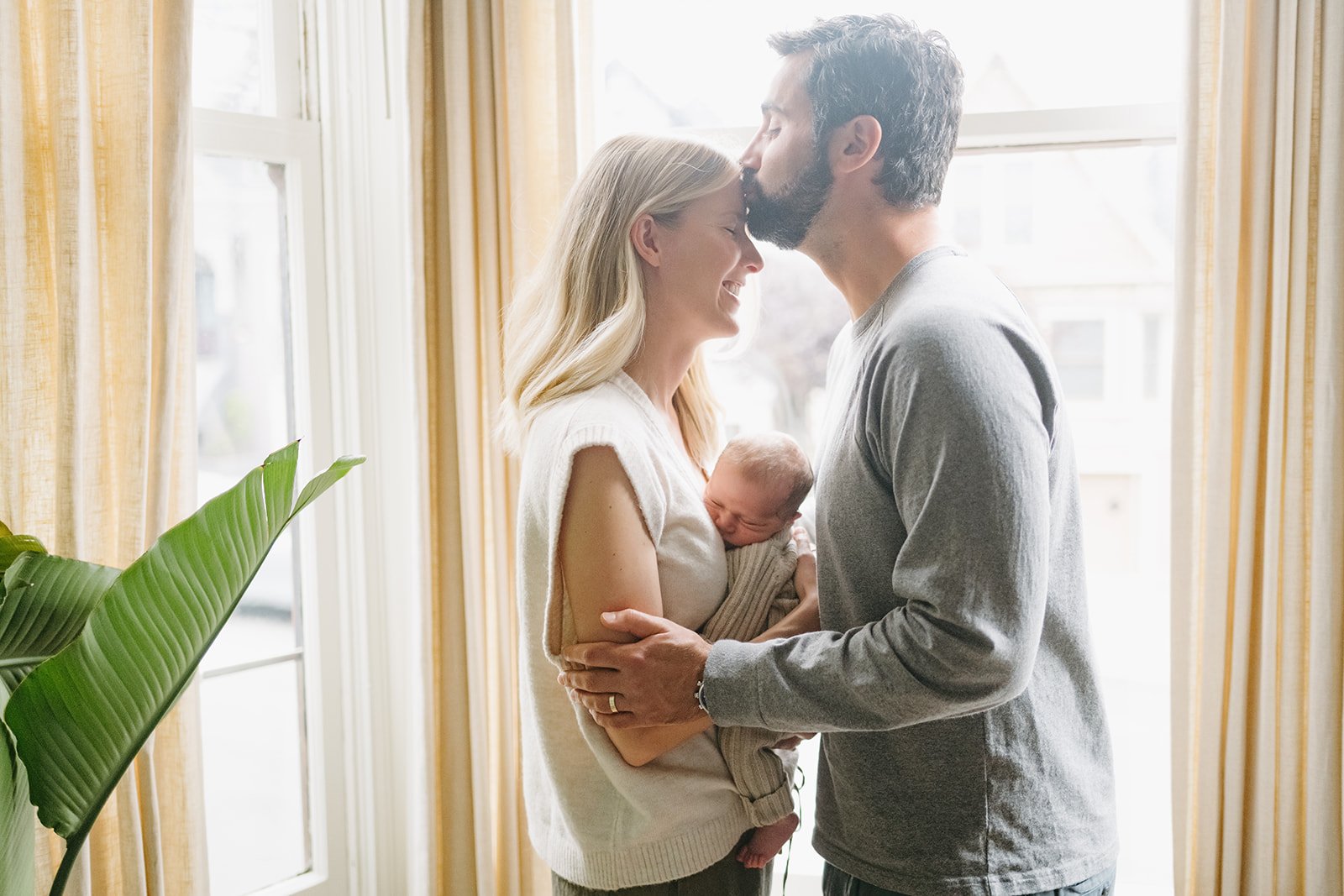 Playful Lifestyle In-Home Newborn Session in Marin County