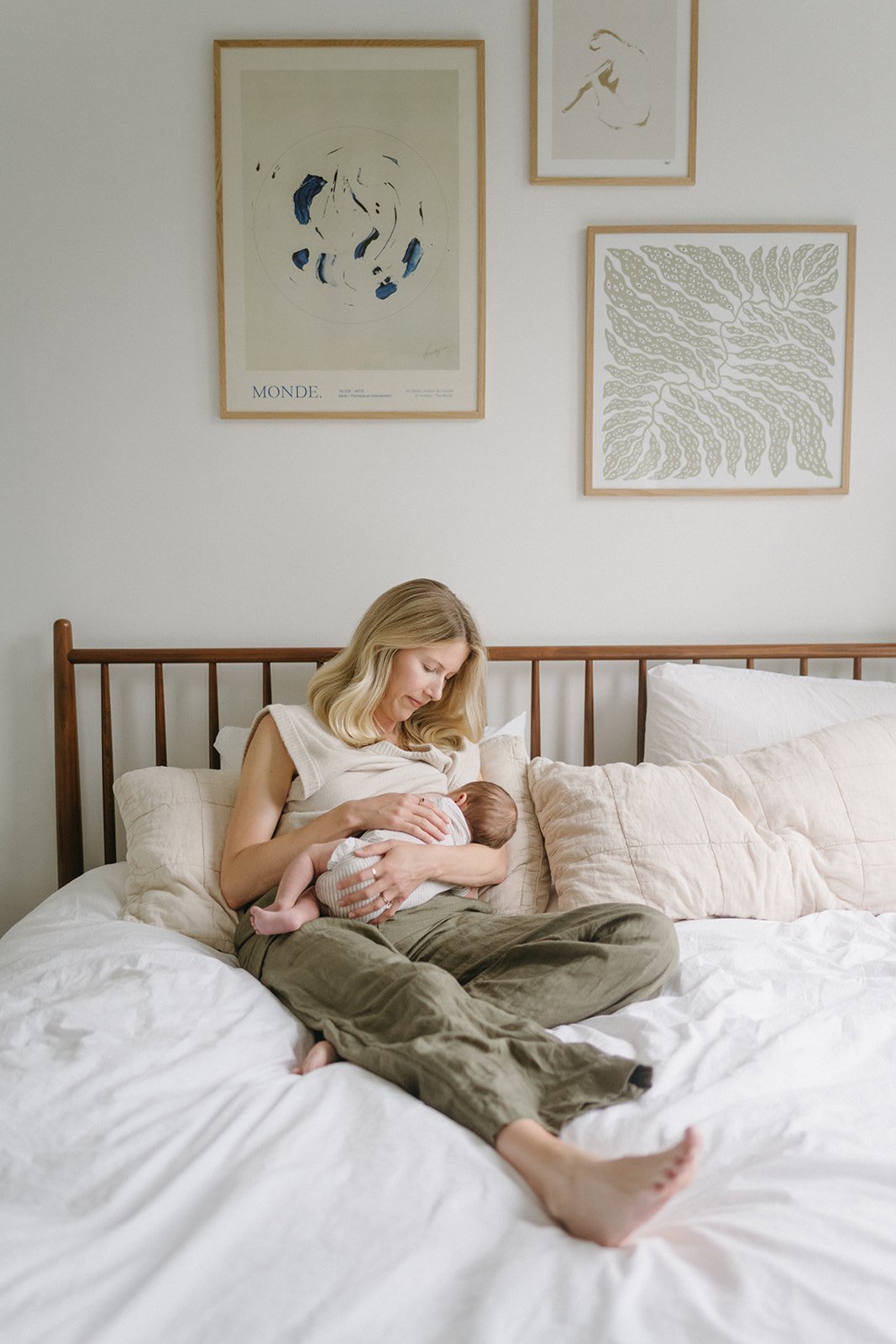 Playful Lifestyle In-Home Newborn Session in Marin County