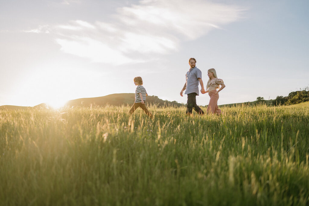 open field family session