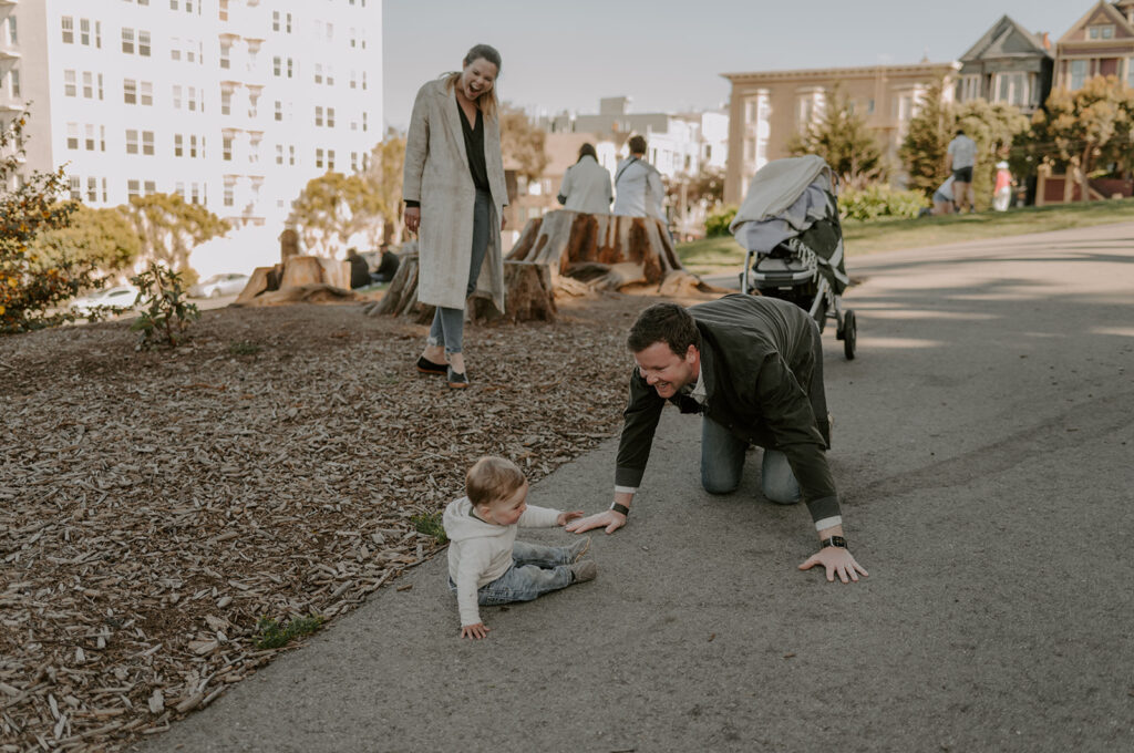 Fun Fall Family Photoshoot in San Francisco